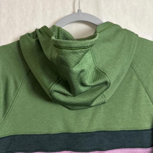 Cotopaxi Women's Large Green Color Block Full Zip Hooded Bandera Outdoor Jacket - Picture 6 of 13